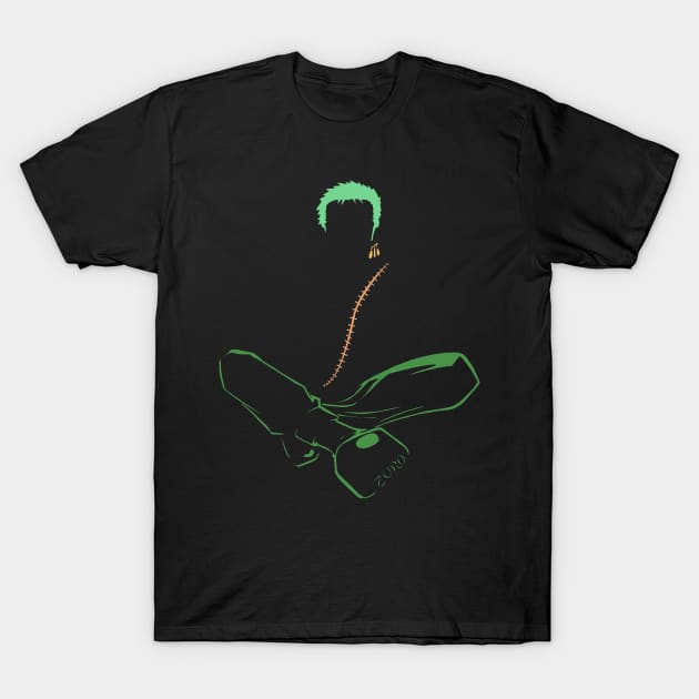 Minimal Zoro T-Shirt by epyongart